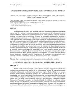 1 APLICAÇÕES E LIMITAÇÕES DA MODELAGEM EM