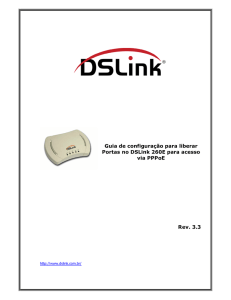 Guia de configuração para liberar Portas no DSLink