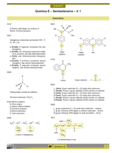 Química E – Semiextensivo – V. 1