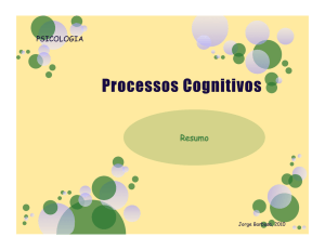Processos Cognitivos
