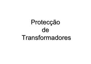 Protecção de Transformadores