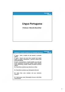 Língua Portuguesa