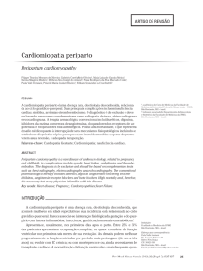 Cardiomiopatia periparto - Revista Médica de Minas Gerais