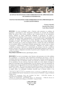 e-ISSN 1982-5935 Vol 8 Nº 1 – 2014 20ª edição