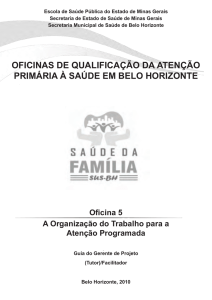 Oficina 5 - Prefeitura Municipal de Belo Horizonte