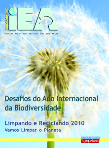 Desafios do Ano Internacional da Biodiversidade