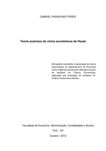 Teoria austríaca do ciclos econômicos de Hayek