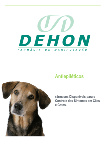 antiepiléticos - Farmácia Dehon