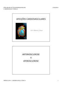 AFECÇÕES CARDIOVASCULARES - ICDF