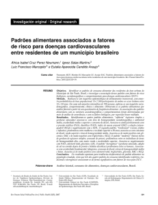 Padrões alimentares associados a fatores de risco para doenças