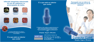 Conector CLAVE - ADEF-RIO Material Hospitalar