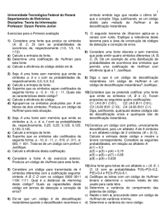 1 Universidade Tecnológica Federal do Paraná Departamento de
