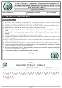 Caderno de Questões