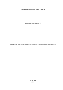 Marketing digital aplicado a performance de mídia no Facebook