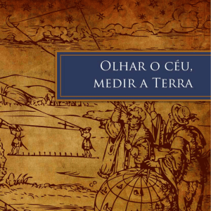 Olhar o céu, medir a terra