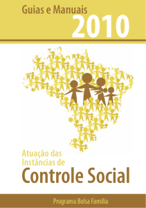 Atuação das Instâncias de Controle Social