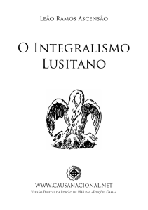 O Integralismo Lusitano