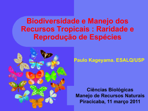 Espécies Raras - LCF/Esalq/USP