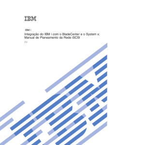 IBM i: Integração do IBM i com o BladeCenter e o System x: Manual