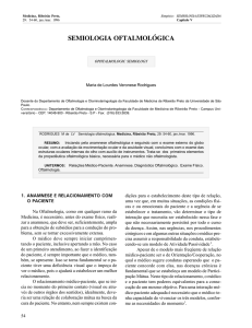 semiologia oftalmológica - Revista Medicina