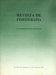 Relato de Caso - Revista Fisioterapia e Pesquisa