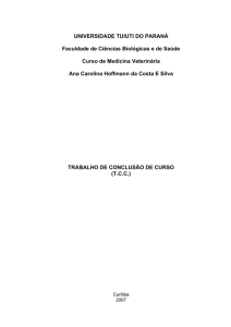 universidade tuiuti do paraná - TCC On-line