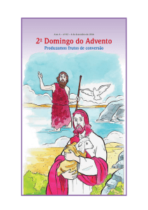 2° Domingo do Advento 2016 - Arquidiocese do Rio de Janeiro