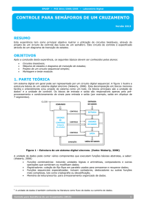 controle para semáforos de um cruzamento