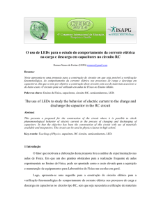 O uso de LEDs para o estudo do comportamento da corrente