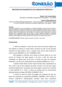 AEMS MÉTODOS DE DIAGNÓSTICO DO CÂNCER DE PRÓSTATA