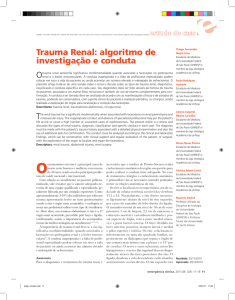 Trauma Renal: algoritmo de investigação e