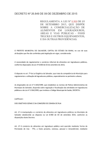 Decreto nº 26.849, de 09 de dezembro de 2015