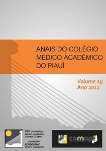 Nº 01 - Ano 2012 - III Congresso Nordestino Médico