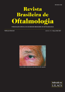 Mar-Abr - Sociedade Brasileira de Oftalmologia