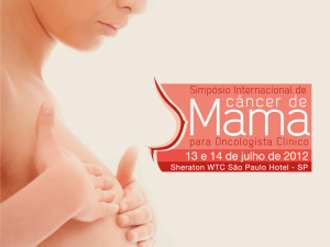 Câncer de mama - Simpósio Up To Date