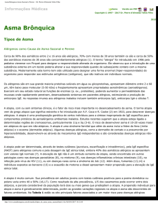 Versão em PDF - Asma Bronquica / Bronchial Asthma : : Dr. Pierre d