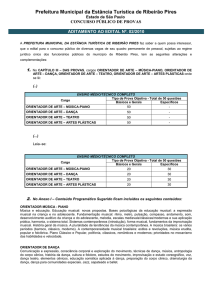 aditamento ao edital do concurso público