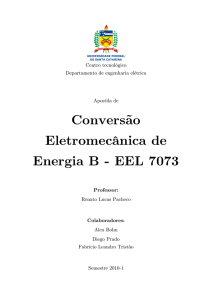 Conversão Eletromecânica de Energia B