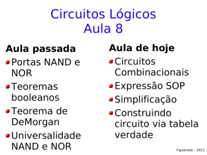 Circuitos Lógicos Aula 8