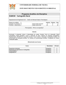 EAM330 - Catálogo de Graduação