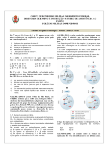 Estudo Dirigido de Biologia 1° série