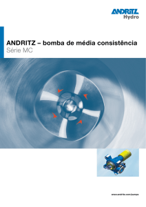 ANDRITZ – bomba de média consistência
