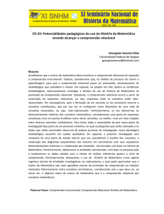 Potencialidades pedagógicas do uso da História da Matemática