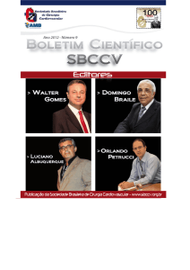 da versão PDF - Sociedade Brasileira de Cirurgia
