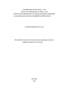 Web Semântica Comercial: Um estudo sobre a organização de