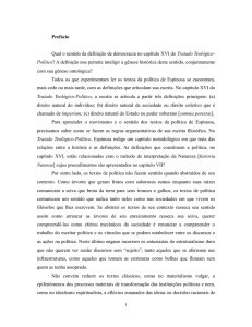 Prefácio Qual o sentido da definição de democracia no capítulo XVI