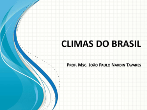 climas do brasil