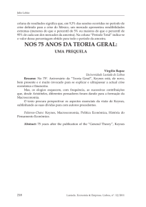 nOs 75 AnOs DA TEORiA gERAl - Revistas das Universidades