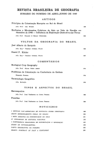 revista brasileira de geografia