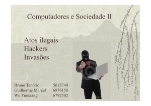 Atos ilegais Hackers, Fraudes, acesso não autorizado [Modo de
